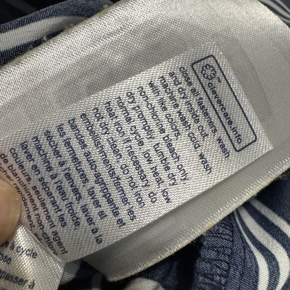 Tommy Hilfiger Sleeveless Striped Jumpsuit Small Nautical‎ Classic Modern Casual - Picture 6 of 7